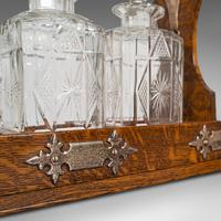 Antique Locking Tantalus, English, Oak, Decanter Case, Fenton Bros, Victorian (2 of 12) Antique Locking Tantalus, English, Oak, Decanter Case, Fenton Bros, Victorian (2 of 12)
