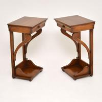 Pair of Antique Empire Style Fruitwood Side Tables (5 of 8) Pair of Antique Empire Style Fruitwood Side Tables (5 of 8)