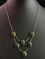 Art Deco Real Scarab Beetle Festoon Necklace (6 of 12) Art Deco Real Scarab Beetle Festoon Necklace (6 of 12)
