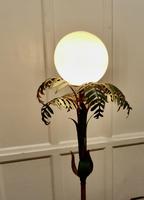 Unusual French Conservatory Painted Toleware Floor Lamp (8 of 10) Unusual French Conservatory Painted Toleware Floor Lamp (8 of 10)