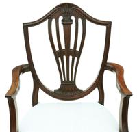 Georgian fine quality set of 8 mahogany dining chairs c.1800 (7 of 11) Georgian fine quality set of 8 mahogany dining chairs c.1800 (7 of 11)