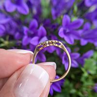 Art Deco 18ct Yellow Gold, Platinum, Sapphire & Diamond Ring (2 of 9) Art Deco 18ct Yellow Gold, Platinum, Sapphire & Diamond Ring (2 of 9)