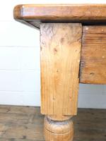 Victorian Antique Pine Farmhouse Kitchen Table (7 of 10) Victorian Antique Pine Farmhouse Kitchen Table (7 of 10)