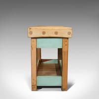 Antique Butcher's Block, English, Beech, Teak, Work Table, Kitchen Island, 1900 (10 of 12) Antique Butcher's Block, English, Beech, Teak, Work Table, Kitchen Island, 1900 (10 of 12)