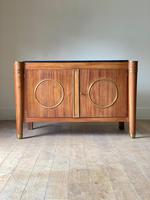 Elegant French Mid Century Modernist Fossil Marble Topped Commode (8 of 10) Elegant French Mid Century Modernist Fossil Marble Topped Commode (8 of 10)