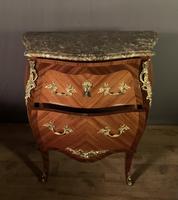 Small French Louis XVI Style Bombe Commode (11 of 12) Small French Louis XVI Style Bombe Commode (11 of 12)