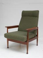 Reclining Armchair & Stool