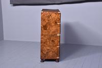 Burr Walnut Victorian Campaign Chest of Drawers (9 of 10) Burr Walnut Victorian Campaign Chest of Drawers (9 of 10)