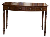 Fine Regency Mahogany Bow Fronted Side Table (3 of 7) Fine Regency Mahogany Bow Fronted Side Table (3 of 7)