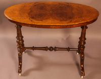 Victorian Burr Walnut Window Table (2 of 6) Victorian Burr Walnut Window Table (2 of 6)