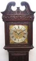 Early 18th Century Longcase Clock Fine English Oak James Smith Grandfather Clock Brass Dial c.1720 (10 of 10) Early 18th Century Longcase Clock Fine English Oak James Smith Grandfather Clock Brass Dial c.1720 (10 of 10)