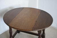 Small Oak Swivel Top Drop Leaf Side Table (7 of 10) Small Oak Swivel Top Drop Leaf Side Table (7 of 10)