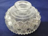 Fine Quality Silver & Cut Glass Powder Bowl (4 of 6) Fine Quality Silver & Cut Glass Powder Bowl (4 of 6)