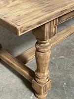 Nice Large Bleached Oak Farmhouse Dining Table With Extensions (10 of 35) Nice Large Bleached Oak Farmhouse Dining Table With Extensions (10 of 35)