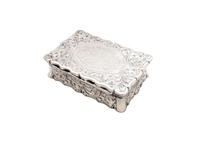 Antique Victorian Sterling Silver Snuff Box 1852 (11 of 11) Antique Victorian Sterling Silver Snuff Box 1852 (11 of 11)