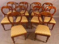 Set of 10 Victorian Mahogany Balloon Back Dining Chairs (6 of 12) Set of 10 Victorian Mahogany Balloon Back Dining Chairs (6 of 12)