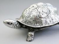 Edwardian Novelty Silver Mounted Tortoise Desk Bell by Grey & Co, Chester, 1907 (10 of 11) Edwardian Novelty Silver Mounted Tortoise Desk Bell by Grey & Co, Chester, 1907 (10 of 11)