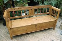 Lovely Old Victorian Hungarian Box/ Storage/ Hall Bench (2 of 12) Lovely Old Victorian Hungarian Box/ Storage/ Hall Bench (2 of 12)