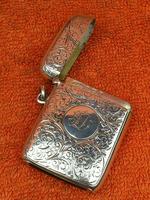 Antique Sterling Silver Hallmarked Large Vesta Case Sirus 1900, Horton & Allday (4 of 9) Antique Sterling Silver Hallmarked Large Vesta Case Sirus 1900, Horton & Allday (4 of 9)