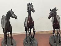 Set 3 Small Solid Bronze Horse Racing "The Origins of Champions" by Gill Parker (7 of 45) Set 3 Small Solid Bronze Horse Racing "The Origins of Champions" by Gill Parker (7 of 45)