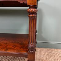 Spectacular Victorian Mahogany Antique Console Table (4 of 8) Spectacular Victorian Mahogany Antique Console Table (4 of 8)
