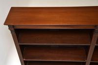 Antique Victorian Mahogany Open Bookcase (9 of 9) Antique Victorian Mahogany Open Bookcase (9 of 9)