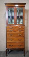 Edwardian Inlaid Mahogany Display / China Cabinet (2 of 10) Edwardian Inlaid Mahogany Display / China Cabinet (2 of 10)