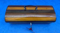 French Mahogany Glove Box with Boxwood, Ebony & Fruitwood Stripes (4 of 12) French Mahogany Glove Box with Boxwood, Ebony & Fruitwood Stripes (4 of 12)