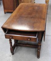 Titmarsh and Goodwin Mahogany Gateleg Table with Drawer (6 of 6) Titmarsh and Goodwin Mahogany Gateleg Table with Drawer (6 of 6)