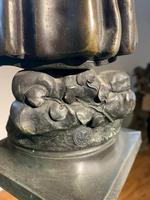 Spelter Figure of a Water Carrier (6 of 6) Spelter Figure of a Water Carrier (6 of 6)