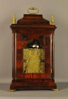 Mahogany Verge Fusee Bracket Clock - Henry Cooley, London (6 of 9) Mahogany Verge Fusee Bracket Clock - Henry Cooley, London (6 of 9)