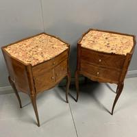 Pair of French Marble Top Bedside Cabinets (6 of 6) Pair of French Marble Top Bedside Cabinets (6 of 6)
