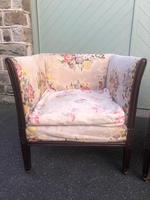 Pair of Antique English Upholstered Chairs (5 of 12) Pair of Antique English Upholstered Chairs (5 of 12)