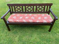Large 3 Seater Vintage 20th Century Colonial Style Teak Garden Bench (2 of 33) Large 3 Seater Vintage 20th Century Colonial Style Teak Garden Bench (2 of 33)