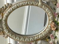 Pair of Small Dresden Victorian Style Porcelain Cherub Table Mirrors (3 of 60) Pair of Small Dresden Victorian Style Porcelain Cherub Table Mirrors (3 of 60)