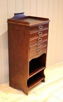 Walnut Finish Music Cabinet (7 of 10) Walnut Finish Music Cabinet (7 of 10)