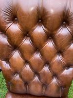 Buttoned Leather Armchair (8 of 8) Buttoned Leather Armchair (8 of 8)