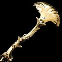 Victorian Silver Gilt Sugar Sifter Spoon 'diana The Huntress' Figure - Francis Higgins 1854 (12 of 23) Victorian Silver Gilt Sugar Sifter Spoon 'diana The Huntress' Figure - Francis Higgins 1854 (12 of 23)