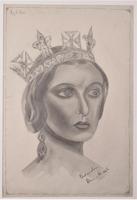 Large original autographed drawing, Anna Neagle as Queen Victoria, 1937 (4 of 5) Large original autographed drawing, Anna Neagle as Queen Victoria, 1937 (4 of 5)