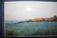 Antique Original Watercolour - Thatched Barns & Fields - Mary Sophia Godlee '1860-1932' (5 of 5) Antique Original Watercolour - Thatched Barns & Fields - Mary Sophia Godlee '1860-1932' (5 of 5)