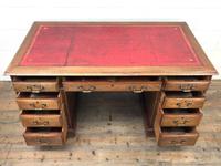 Antique Kneehole Desk (3 of 12) Antique Kneehole Desk (3 of 12)