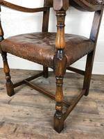 Set of Four Antique Leather Armchairs (8 of 16) Set of Four Antique Leather Armchairs (8 of 16)