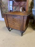 George Third Mahogany Cellarette in the Manner of Gillows (6 of 8) George Third Mahogany Cellarette in the Manner of Gillows (6 of 8)