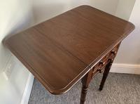 Victorian Mahogany Drop Flap Work Table (15 of 18) Victorian Mahogany Drop Flap Work Table (15 of 18)