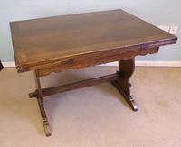 Refectory Oak Draw Leaf Dining Table c.1930 (3 of 11) Refectory Oak Draw Leaf Dining Table c.1930 (3 of 11)