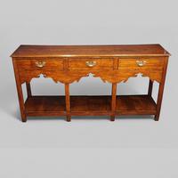 19th Century Oak Pot Board Dresser Base
