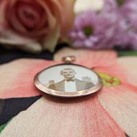Vintage 9ct Rose Gold Photo Frame Locket Pendant (3 of 7) Vintage 9ct Rose Gold Photo Frame Locket Pendant (3 of 7)