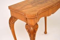 Antique Queen Anne Style Burr Walnut Card Table (6 of 11) Antique Queen Anne Style Burr Walnut Card Table (6 of 11)