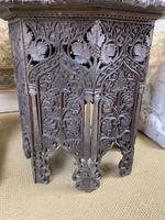 19th Century Indian Carved Occasional Table (3 of 7) 19th Century Indian Carved Occasional Table (3 of 7)