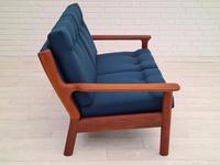 Completely renovated sofa, 70s, furniture wool, teak (11 of 13) Completely renovated sofa, 70s, furniture wool, teak (11 of 13)
